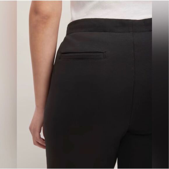 Everlane The Dream Pant, Tailored Sweatpants in Black / Size L NWT - Picture 4 of 16